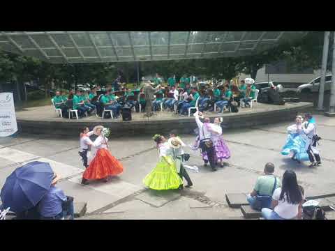 Pasillo fiestero FCRFM (Región Andina) - "El Pereirano" con la Banda Municipal de Manizales