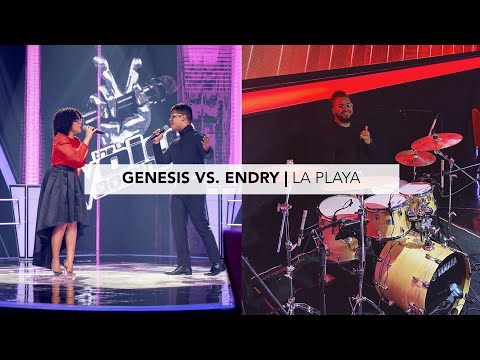 The Voice Dominicana | Batallas | "La Playa" DRUM CAM