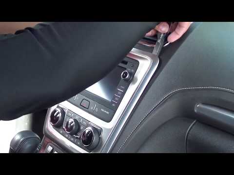Remove factory stereo Buick Enclave 2013 and up