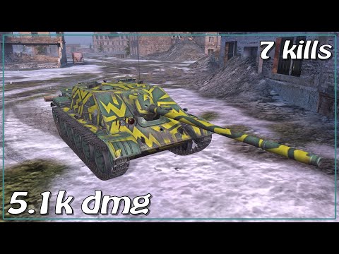 WZ-131G FT • 7 frags • 5.1k dmg • WoT Blitz