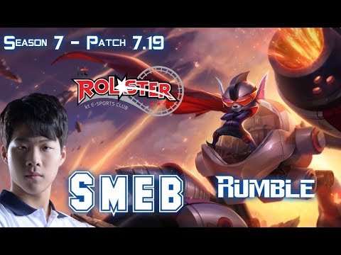 KT Smeb RUMBLE vs CAMILLE Top - Patch 7.19 KR Ranked