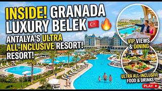 Inside Granada Luxury Belek 🇹🇷 | Antalya’s Ultra All-Inclusive Resort