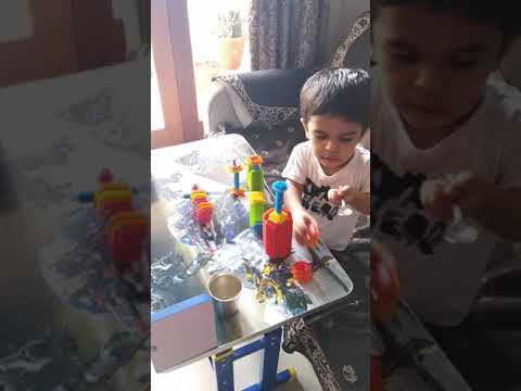 Dhairya's milk shake video