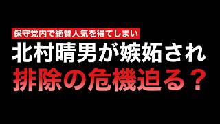 嫉妬深い保守党代表＆代表代行より人気を得てしまった北村晴男が将来的に排除されそうな件