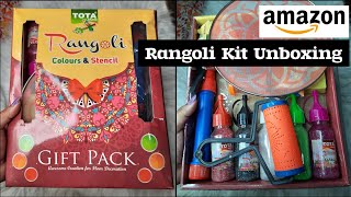 Amazon Rangoli Kit Unboxing | Reshmi Beauty Zone