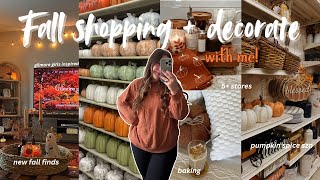 Shopping + Decorating for Fall 2025 🍂 Cozy Fall Vlog & Aesthetic Haul *Gilmore Girls inspired