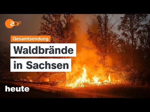 heute 19:00 Uhr vom 03.07.2025 Stromsteuersenkung, Waldbrände im Osten Deutschlands und Griechenland