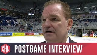 Adler Mannheim vs. HV71 Jönköping postgame interview