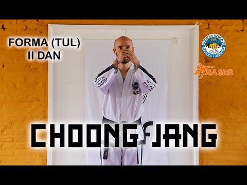 FORMA (TUL) CHOONG JANG - Cinto Negro II Dan. TaeKwon-Do ITF (ESC. ATRA SUR)