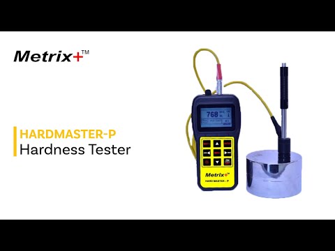 Metrix+ Portable Leeb Hardness Tester Hardmaster-P | Full Operation Video