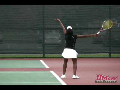 UMass Tennis: Meet The Players -- Candynce Boney