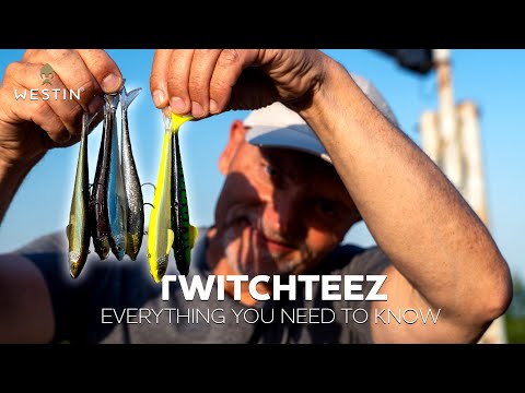 Uzbrojona Guma Westin Twitchteez R2F 9cm Blue Shinner film wideo