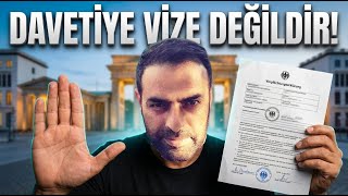 Almanya’dan Davetiye Geldi mi? Vize'ye Başvurmadan Önce Mutlaka İzleyi