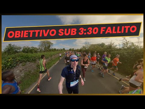 Personal Best AMARO alla MARATONA di Limerick | MURO preso in pieno