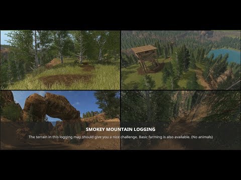 FS Mod Reviews Smokey Mountain Logging v4 1.0.0