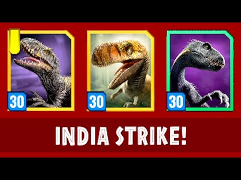 LEVEL 30 INDORAPTOR + INDOMINUS REX BOSS (JURASSIC WORLD ALIVE)