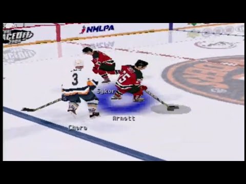 NHL FaceOff 2000 -- Gameplay (PS1)