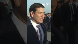 Secretary of State Rubio refuses comment on report alleging Ambassador Guilfoyle solicited cash for Trump access