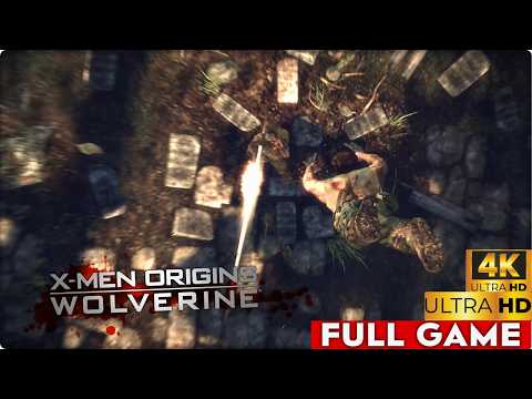 X-MEN ORIGINS WOLVERINE Gameplay Walkthrough FULL GAME [4K 60FPS RPCS3] - No Commentary