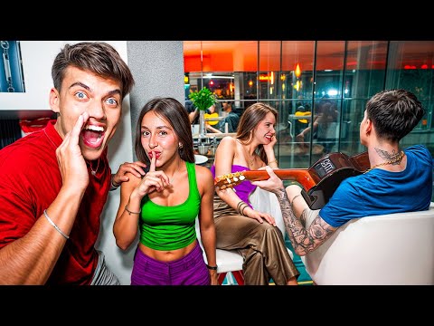 We caught Zanella with his new crush in secret!!