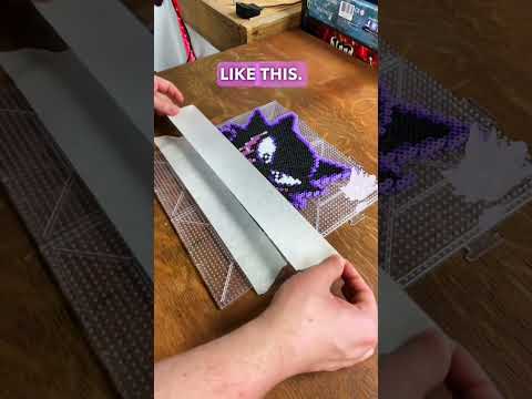 BEST Taping method for making Perler Bead Projects!