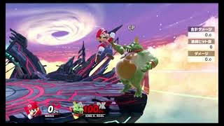 【スマブラSP】マリオコンボ解説動画！#スマブラsp #スマブラ #解説動画
