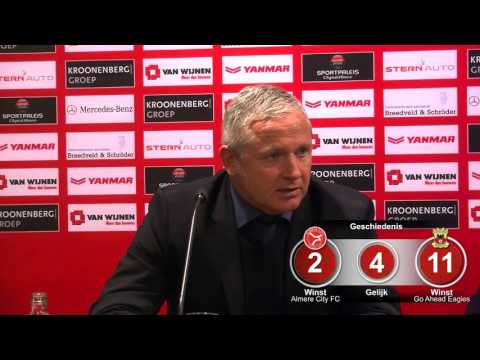 Persconferentie AlmereCityFC GoAheadEagles