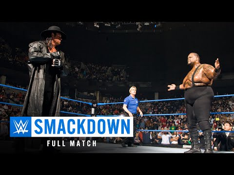 FULL MATCH: Undertaker vs. Big Daddy V: SmackDown, Jan. 25, 2008