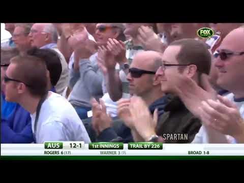 Stuart Broad vs David Warner 17 Dismissals
