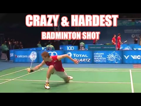 Most Hardest & Craziest shots in BADMINTON ● TOP 25