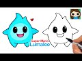 How To Draw Lumalee The Super Mario Bros Movie