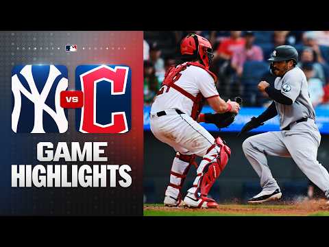 클리블랜드 VS 뉴욕양키스 2:3 MLB 하이라이트