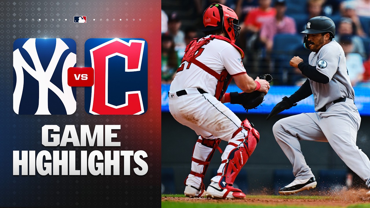 6월10일 뉴욕양키스 클리블랜드 MLB 하이라이트