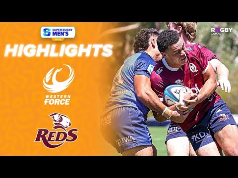 Western Force v Queensland Reds Highlights | Super Rugby Next Gen | Round 3