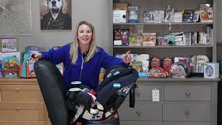 Graco 4Ever DLX Rear Facing Installation (LATCH Method Step-by-Step)