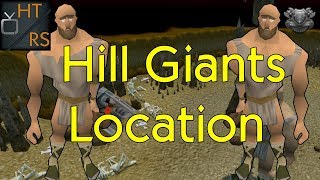 Runescape 3: Where To Find Hill Giants + HG Resource Dungeon F2P