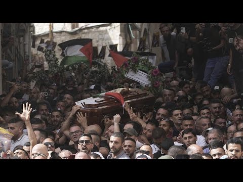 شاهد فلسطين تشيع صوتها... شيرين أبو عاقلة إلى مثواها الأخير في القدس