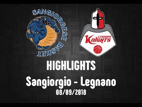 Highlights Sangiorgio - Legnano del 08/09/2018