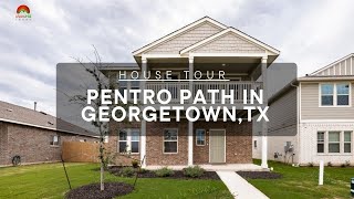 MLS House Tour: 136 Pentro Path in Georgetown, TX - Stylish Georgetown Home with Balcony