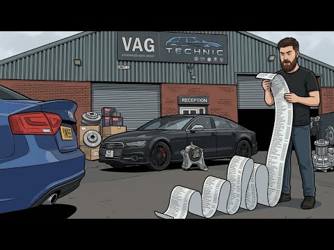 Ep3 Audi S7 ktorá ide do súťaže potrebuje všetky tieto diely ! Koľko to zatial stálo ?