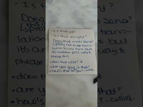 Different ways to say 'That is ok' in English