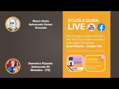 🔴  Scuola Guida Live - Ordini di precedenza