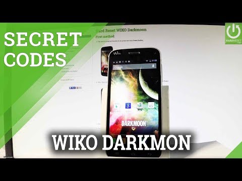 WIKO Darkmoon CODES / Secret Menu / Hidden Options