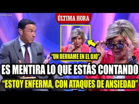 ¡HACE UN MINUTO! REACCIÓN GRAVE ANTONIO ROSSI Y TERELU CAMNPOS EXPLOTA POR PROBLEMA DE SALUD