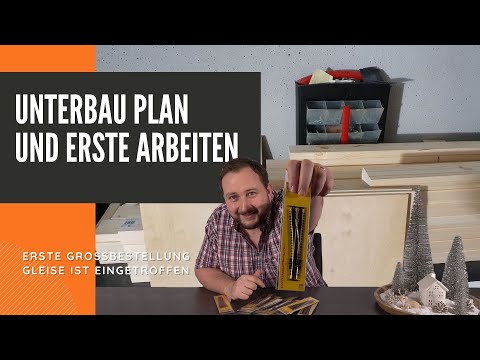 Modellbahn Unterbau: Gleis-Lieferung, Skizze & Holz-Arbeiten (Folge #5) ¦¦ Toba's Moba in Spur N