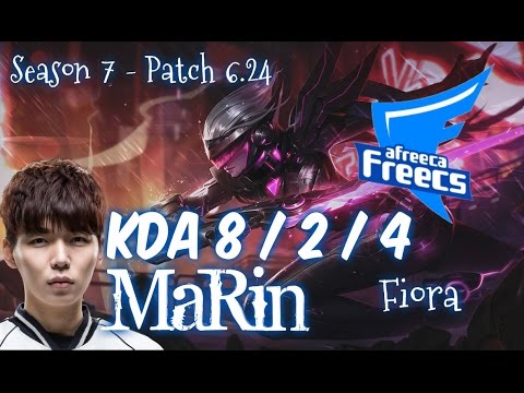 AFs MaRin FIORA vs CAMILLE Top - Patch 6.24 KR Ranked