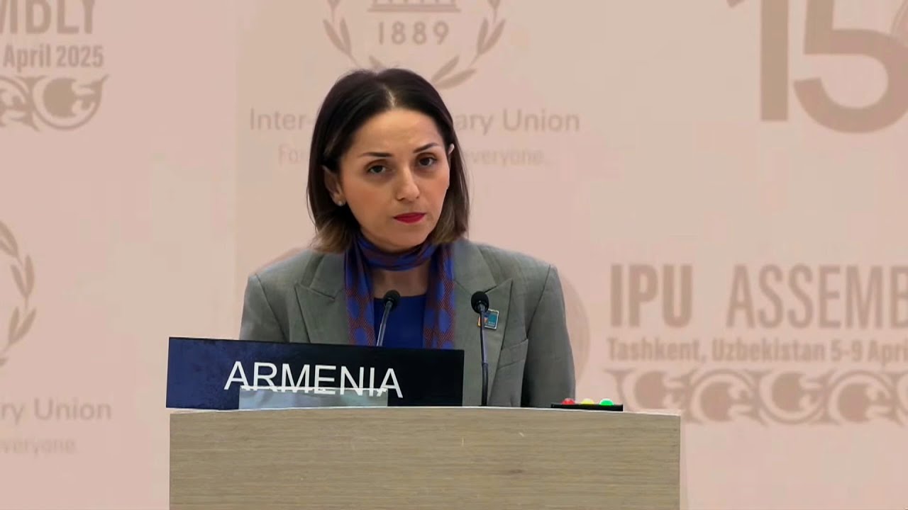 Խաղաղությունն է մնացած բոլոր առաջընթացների հիմքը. Ծովինար Վարդանյանը՝ Տաշքենդում