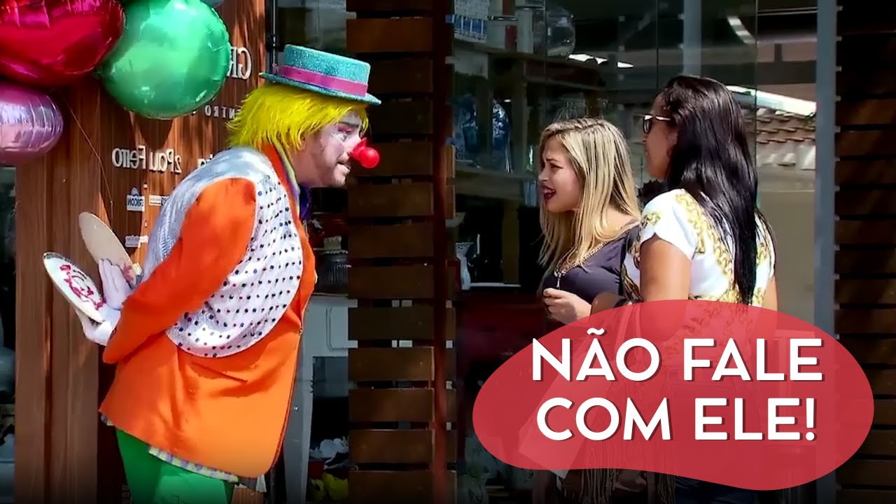 QUEM DEIXOU ESSE PALHAÇO SOLTO | CÂMERAS ESCONDIDAS