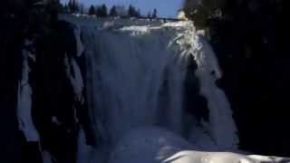 preview picture of video 'Montmorency Falls-  Quebec'