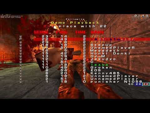 Quake 3 OSP: A31-k1mst3r-FFA-q3tourney2 ClusterPhoque on ^******2018 FREE